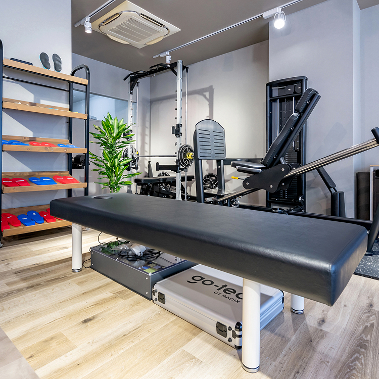 トレーニング＆ストレッチエリア